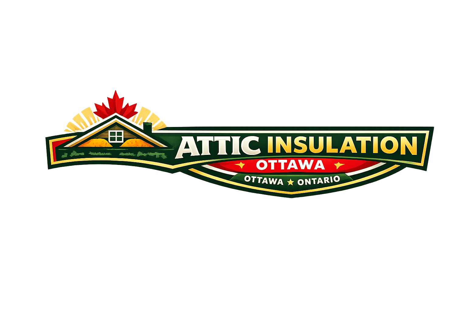attic insulation ottawa horizontal logo